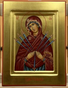 Богородица «Семистрельная» Образец 16 Биробиджан