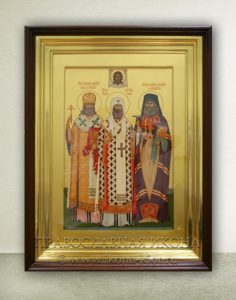 Икона «Алексий, Лука, Иоанн, святители» Биробиджан