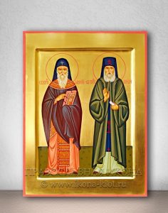 Икона «Арсений и Паисий, преподобные» Биробиджан